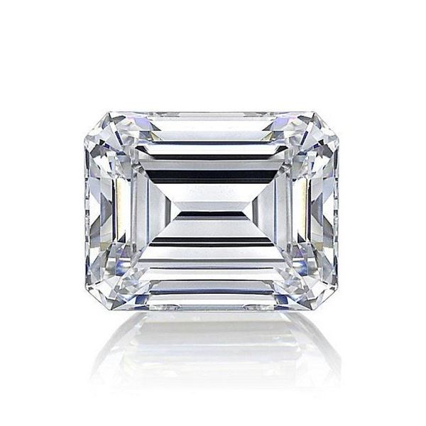 Brilliant White Emerald Cut Diamond 7 Cts - IGI Certifed