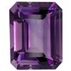 Image 1 : Lab Created Purple Octagon Amethyst - VVS