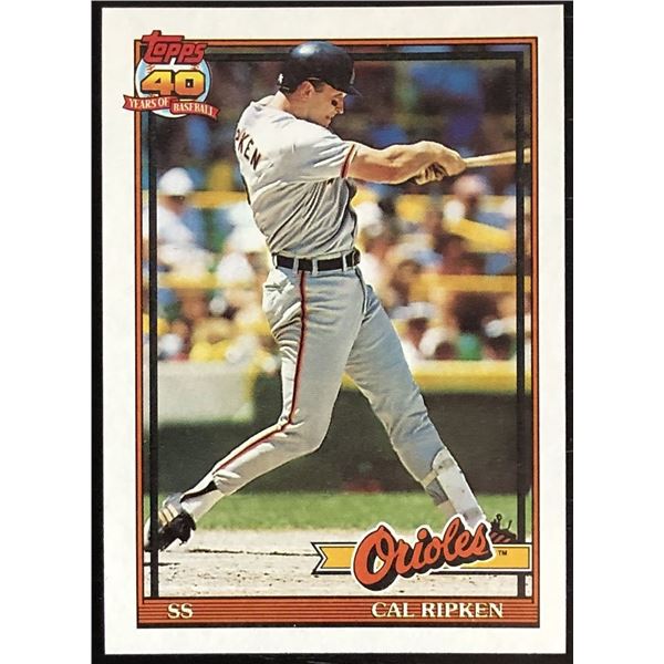 1991 TOPPS CAL RIPKEN JR. (HOF)