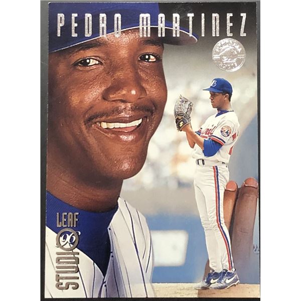 1996 LEAF STUDIO PEDRO MARTINEZ (HOF)