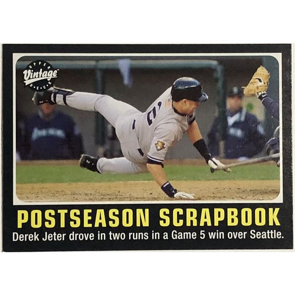 2002 UPPER DECK VINTAGE DEREK JETER (HOF)