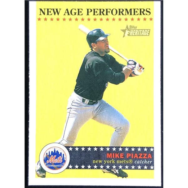 2003 TOPPS HERITAGE MIKE PIAZZA (HOF)