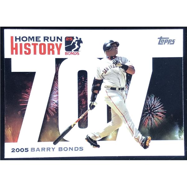 2006 TOPPS BARRY BONDS