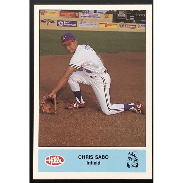 1987 MINOR LEAGUE PROSPECT CHRIS SABO