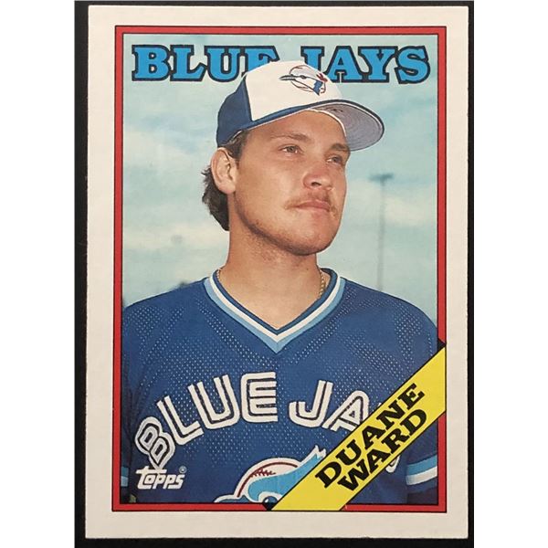 1988 TOPPS DUANE WARD ROOKIE CARD
