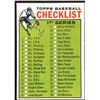 Image 1 : 1964 TOPPS 1st SERIES CHECKLIST