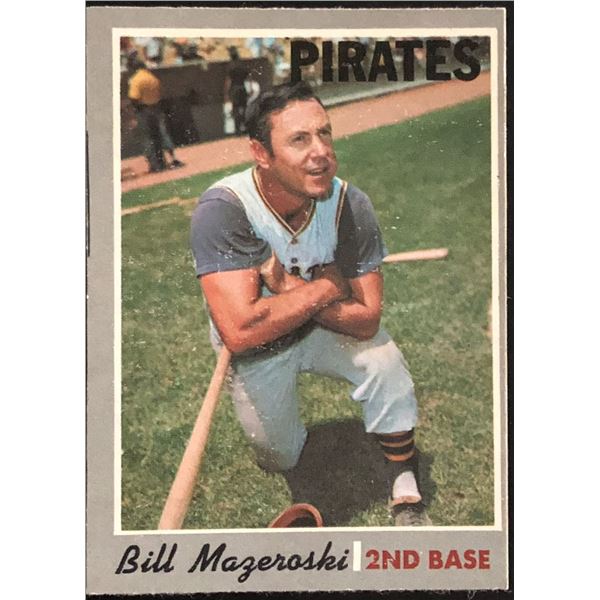 1970 O-PEE-CHEE BILL MAZEROSKI (HOF)