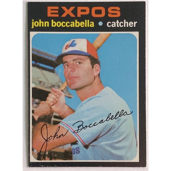 1971 TOPPS JOHN BOCCABELLA