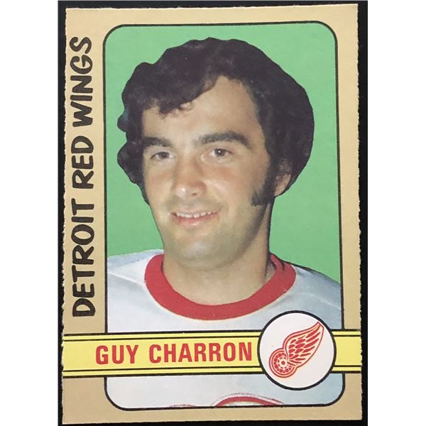 1972-73 O-PEE-CHEE GUY CHARRON ROOKIE CARD