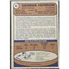 Image 2 : 1974-75 O-PEE-CHEE DENNIS HERRON ROOKIE CARD