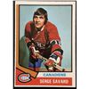 Image 1 : 1974-75 O-PEE-CHEE SERGE SAVARD (HOF)