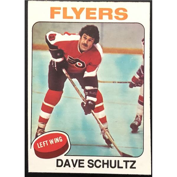 1975-76 O-PEE-CHEE DAVE SCHULTZ