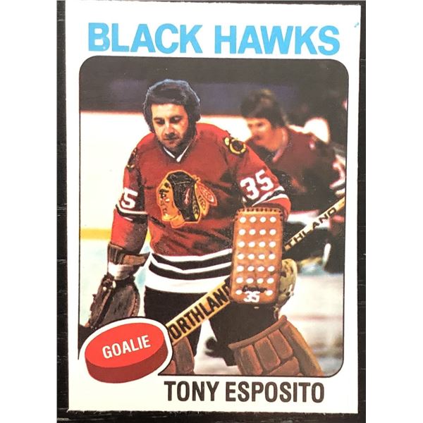 1975-76 O-PEE-CHEE TONY ESPOSITO (HOF)