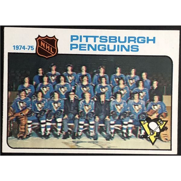 1975-76 TOPPS PITTSBURGH PENGUINS