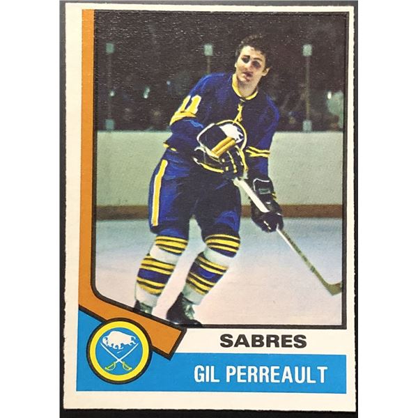 1974-75 O-PEE-CHEE GIL PERREAULT (HOF)