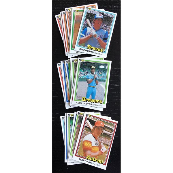 1981 DONRUSS MLB COLLECTION - 25 CARDS