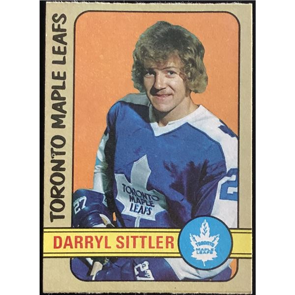1972-73 O-PEE-CHEE DARRYL SITTLER (HOF)