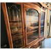 Image 2 : 357 -- VINTAGE FRENCH PROVINCIAL CHINA HUTCH(TOP IS REMOVABLE, GLASS SHELVES BESIDE)