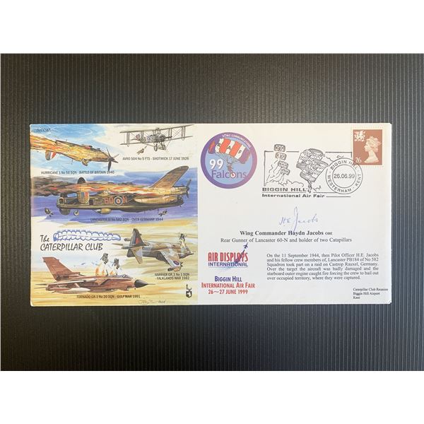 Haydn Jacobs signed first day cover