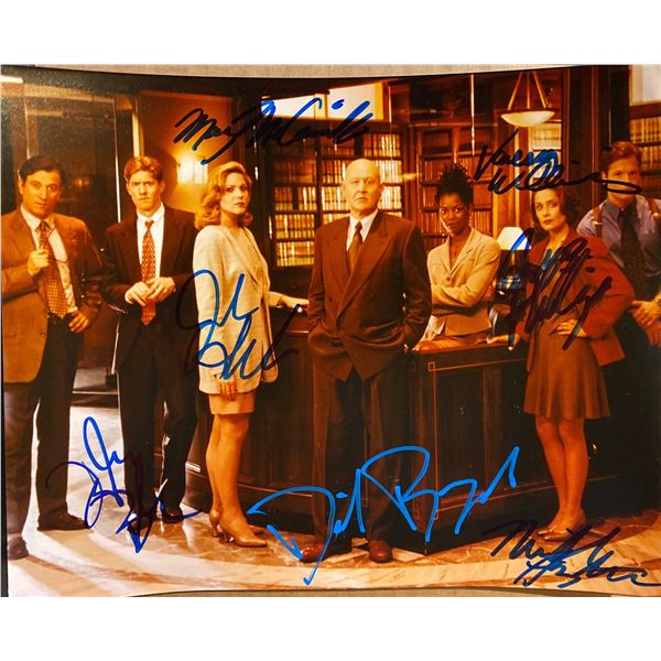 Murder One cast signed photo