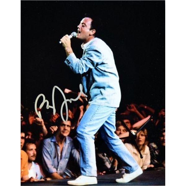 Billy Joel signed promo photo