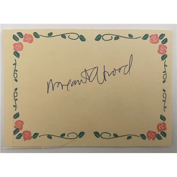 Novelist Richard Ford signature