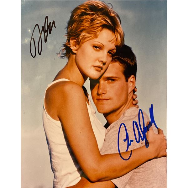 Mad Love Drew Barrymore and Chris O'Donnell signed movie photo