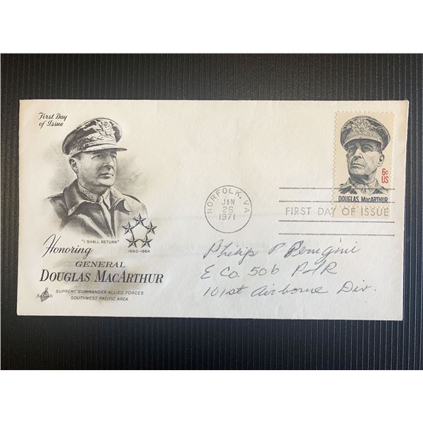 Philip Perugini signed first day cover