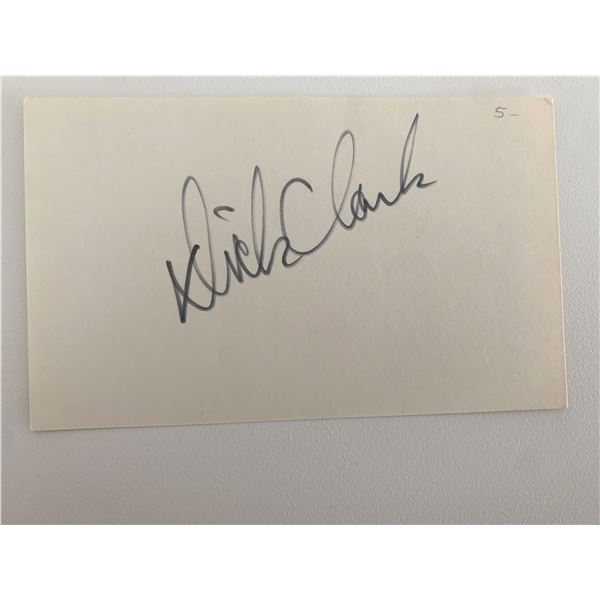 Iowa Senator Dick Clarence Clark original signature