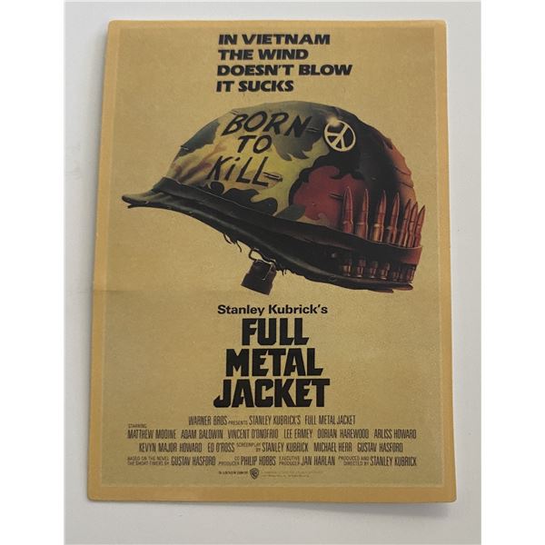 Full Metal Jacket movie sticker