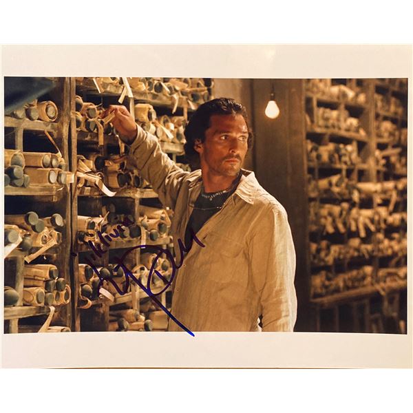 Matthew McConaughey signed photo