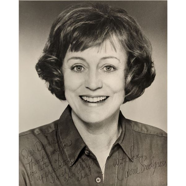 Carrie Snodgrass Signed Photo