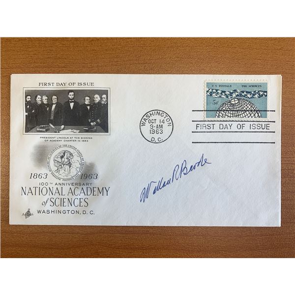 William R Burke signed first day cover
