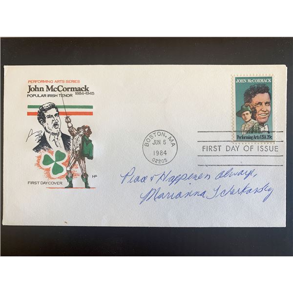 Marianna Tcherkassky signed first day cover