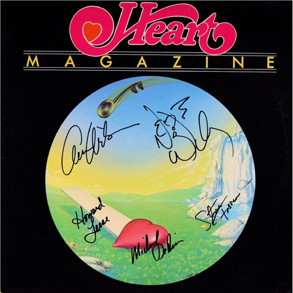 Heart signed Magazine album
