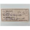 Image 1 : Jessica Walter signed check