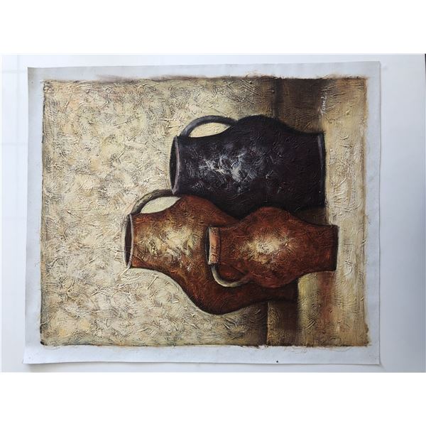 Vases Still Life original painting on canvas