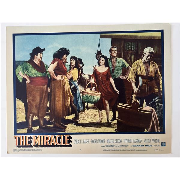 1959 The Miracle lobby card