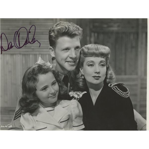Dan Dailey signed movie photo