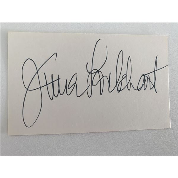 Lassie's June Lockhart original signature