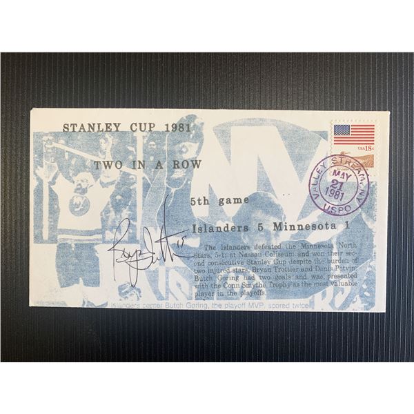 NHL Butch Goring signed first day cover