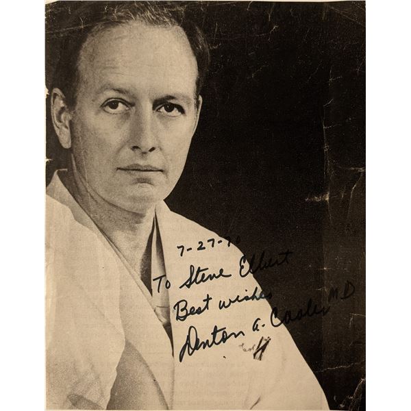 Dr. Denton A. Cooley Signed Photo