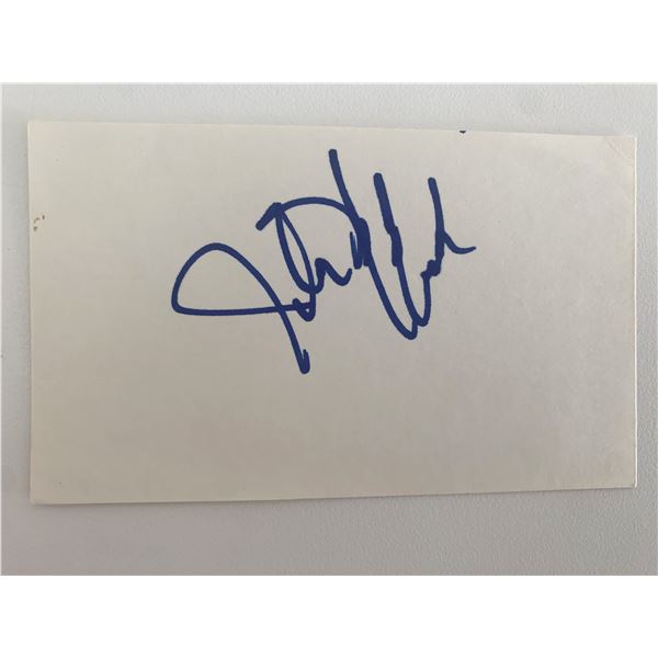 John McCook original signature