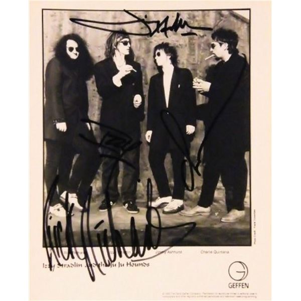 Izzy Stradlin & The Hounds signed promo photo