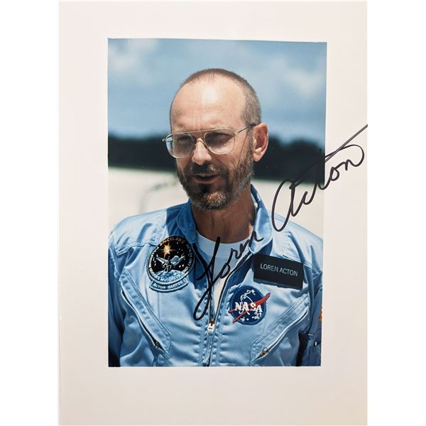 Loren Wilber Acton signed photo