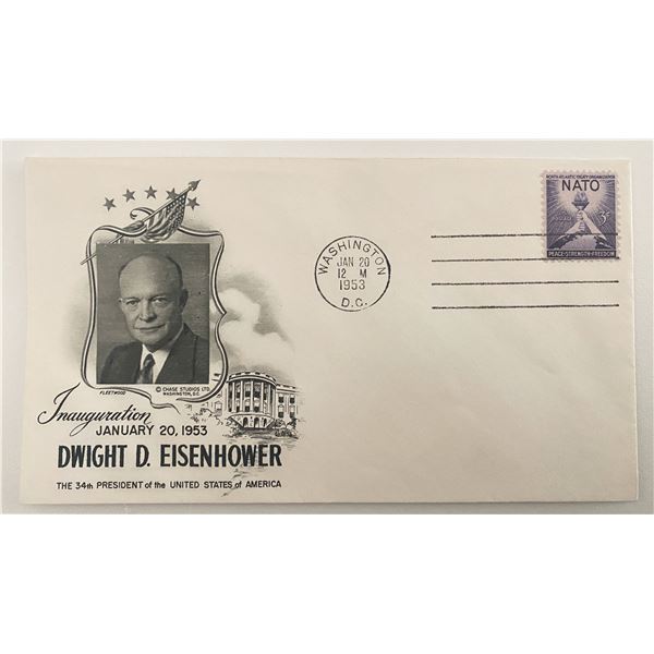 34th POTUS Eisenhower Inauguration envelope