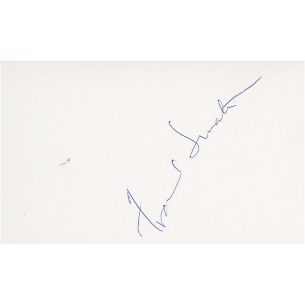 Frank Sinatra signature cut. GFA Authenticated