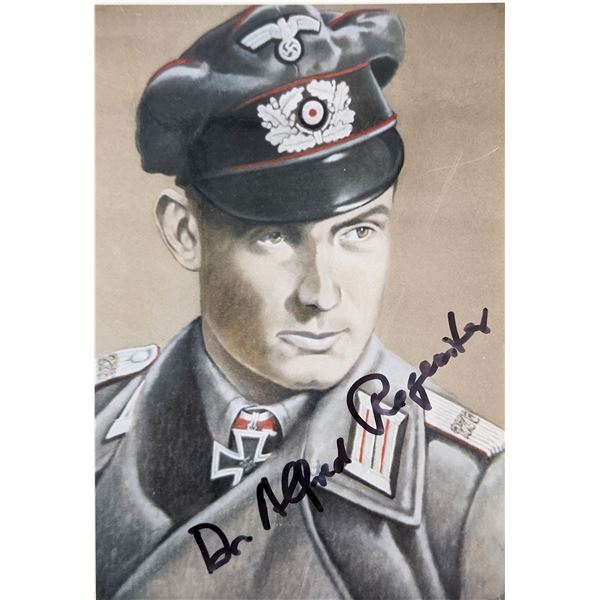 Alfred Regeniter signed photo