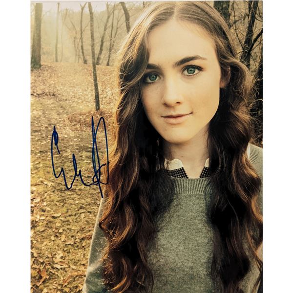 Emma Holzer signed photo
