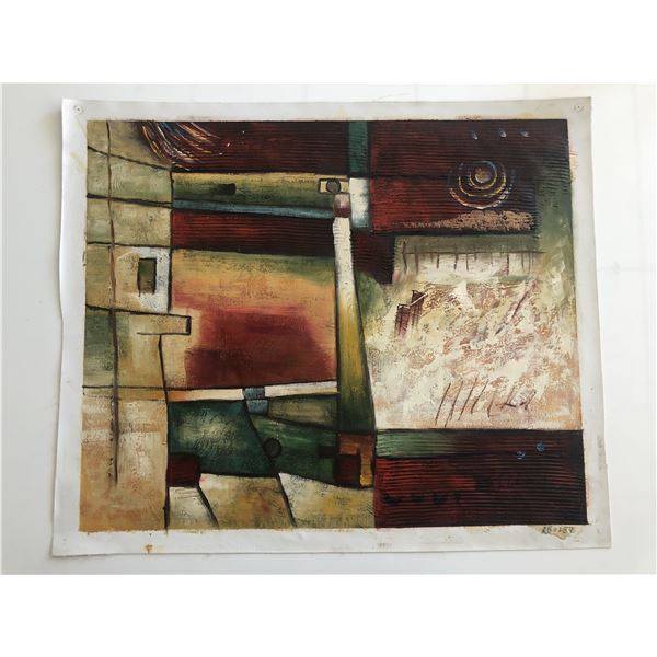 Abstract original painting on canvas